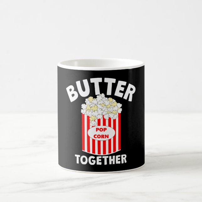 BUTTER Tillsammans Film Popcorn Kaffemugg (Center)