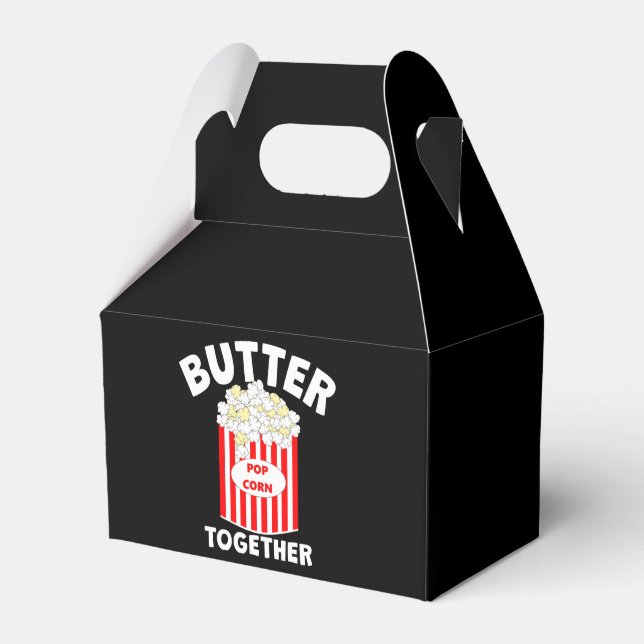 BUTTER Tillsammans Film Popcorn Presentaskar (Framsidan Sidan)