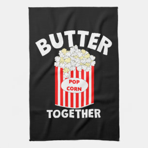 BUTTER Together Movie Popcorn Kökshandduk
