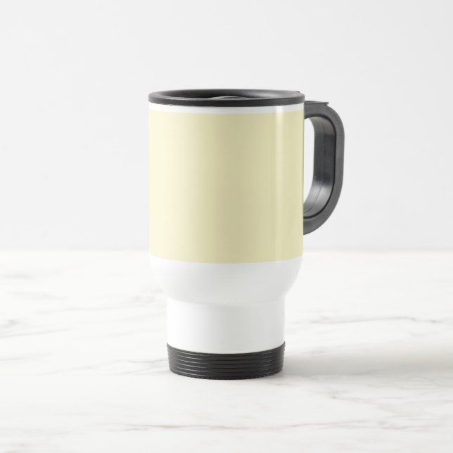 Butter Yellow Solid Color Resemugg (Framsida höger)