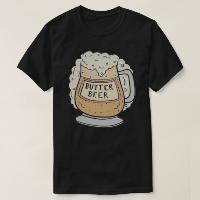 ButterBeer-etikett T Shirt (Design framsida)