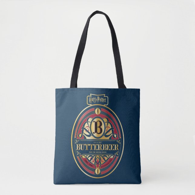 BUTTERBEER™-Lodräts Logotyp Tygkasse (Framsida)