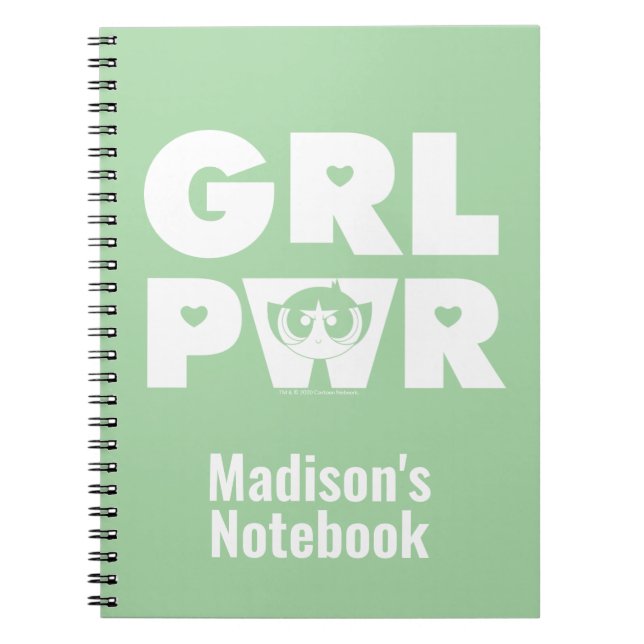 Buttercup: Girl Power Anteckningsbok (Framsidan)