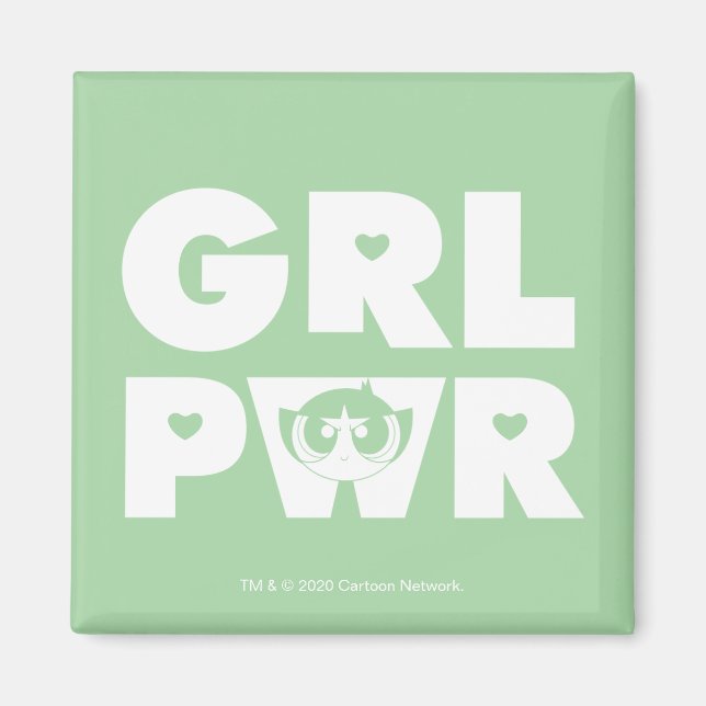 Buttercup: Girl Power Magnet (Framsidan)