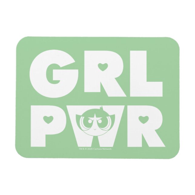 Buttercup: Girl Power Magnet (Horisontell)