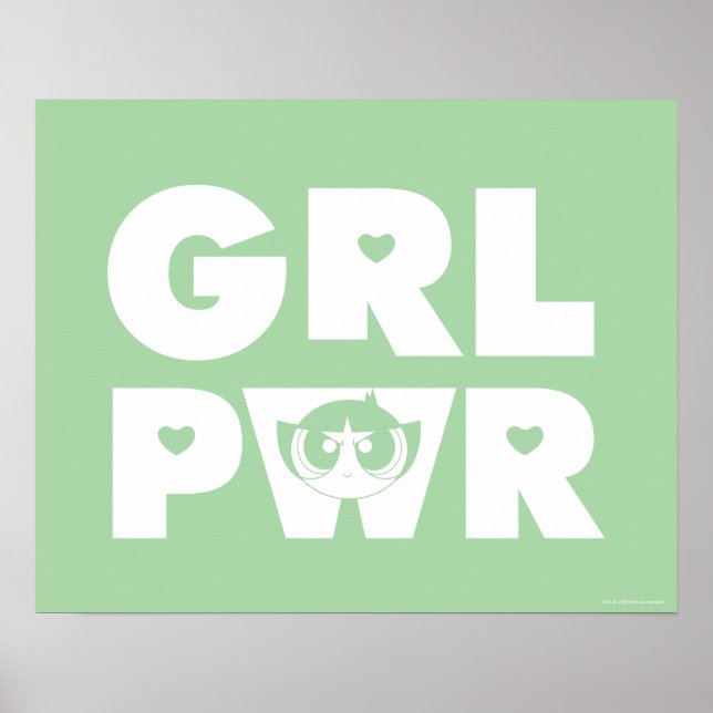 Buttercup: Girl Power Poster (Framsidan)