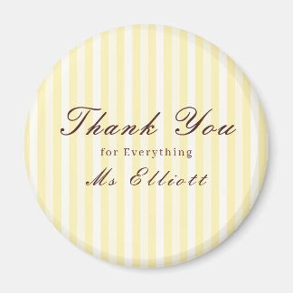 Buttercup - Personalised Thank You Teacher Magnet