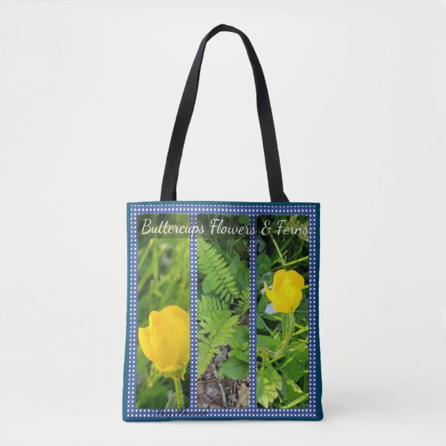 Buttercups, Flowers and Ferns Tygkasse (Framsida)