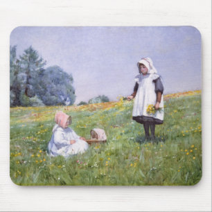Buttercups och daisy musmatta