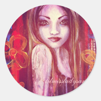 ButterCups Runt Klistermärke