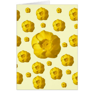 Buttercupskort Hälsningskort