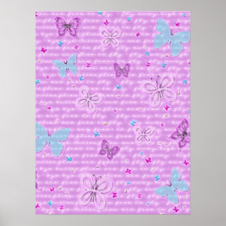 BUTTERFÄRDIG GRAS POSTER