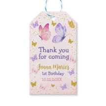 BUTTERFÄRDIGA KISSER FÖRSTA BIRTDAG-TACKEN