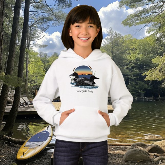 Butterfield Lake Loon Pair T Shirt (Skapare uppladdad)