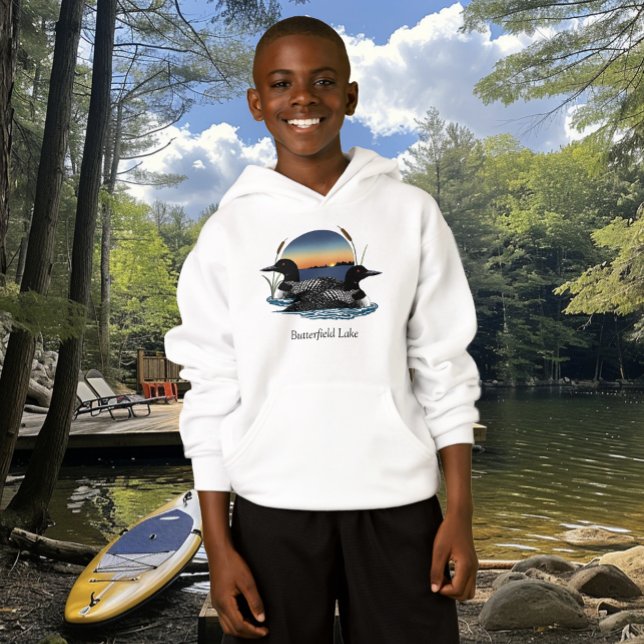 Butterfield Lake Loon Pair T Shirt (Skapare uppladdad)