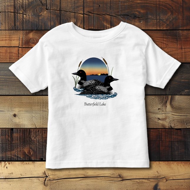 Butterfield Lake Loonpar T Shirt (Skapare uppladdad)