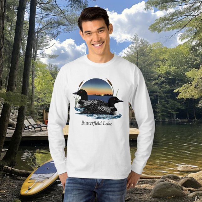 Butterfield Lake Loonpar T Shirt (Skapare uppladdad)