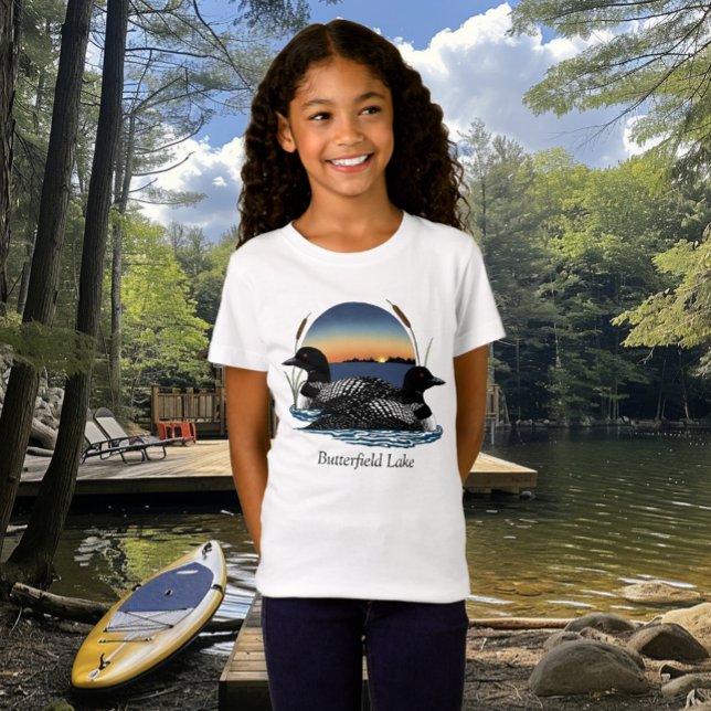 Butterfield Lake Loonpar T Shirt (Skapare uppladdad)