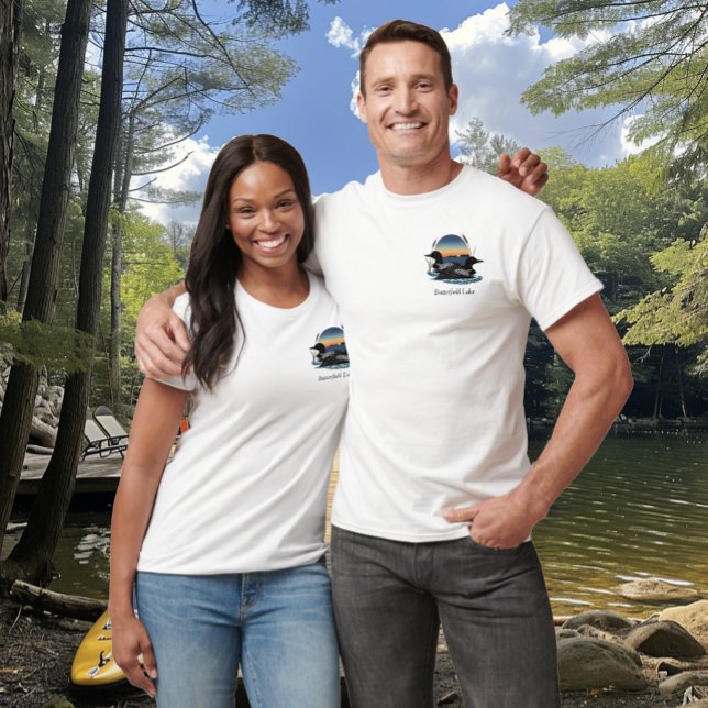 Butterfield Lake Loonpar T Shirt (Skapare uppladdad)