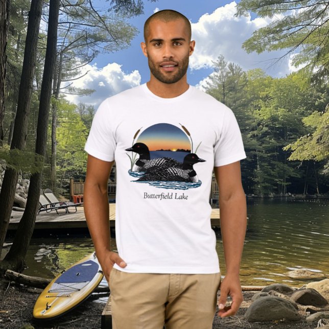 Butterfield Lake-par smålommar T Shirt (Skapare uppladdad)