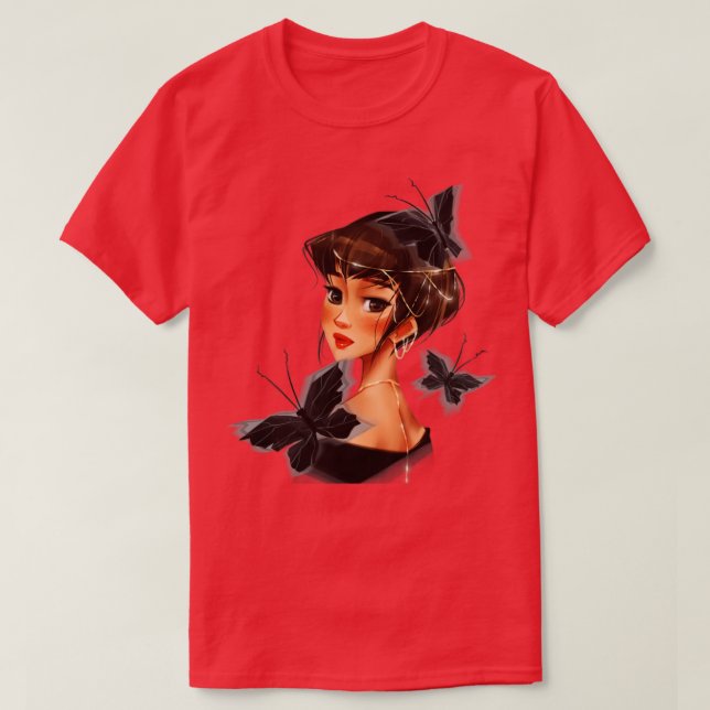 Butterflies6 T Shirt (Design framsida)