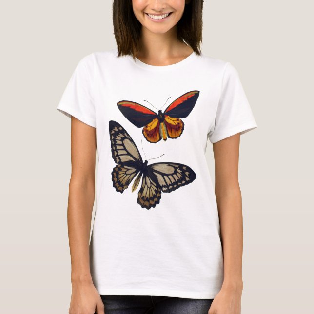 Butterflies 3 tee shirt (Framsida)