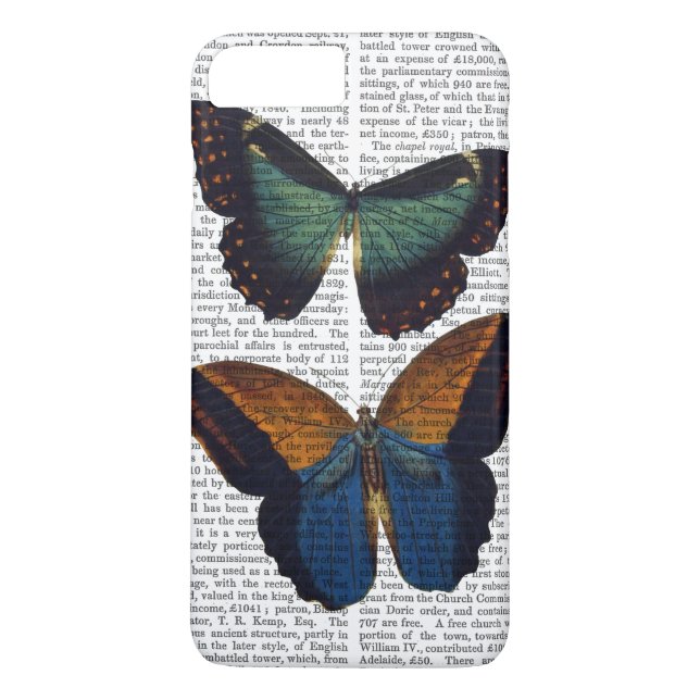 Butterflies 5 Case-Mate iPhone skal (Baksida)