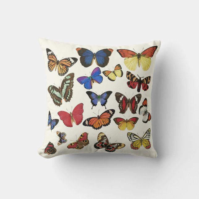 Butterflies accent Dekorativ kudde (Framsida)