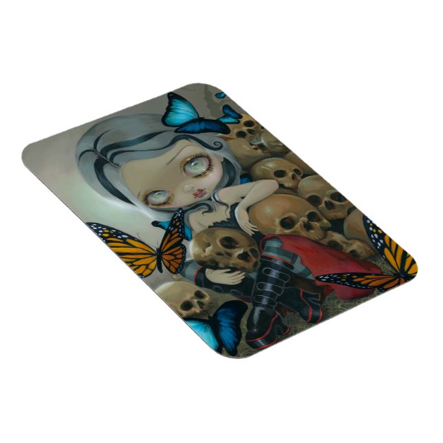 "Butterflies and Bones" Magnet (Högersidan)