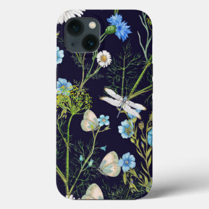 Butterflies and Dragons Flies with Flowers