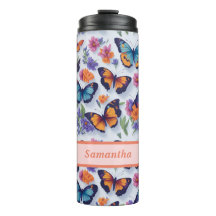 Butterflies and Flowers for Girls and Women