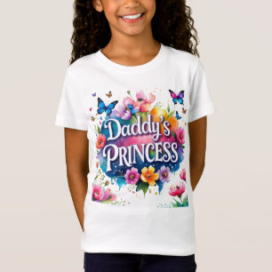 Butterflies and Flowers Pappor Princess T Shirt