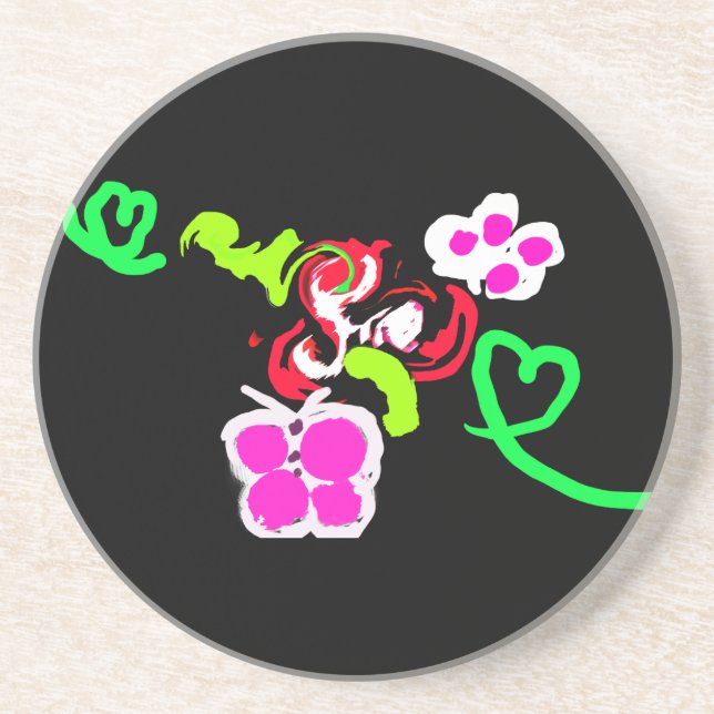 Butterflies and Roses valentine  Underlägg (Framsidan)