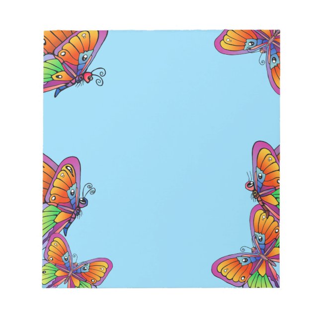 Butterflies Anteckningsblock (Framsida)