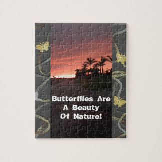 Butterflies är en skönhet pussel