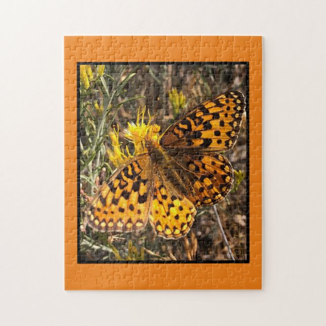 Butterflies är fria att flyga med Pussel (Vertikal)
