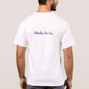 Butterflies är fria t shirt