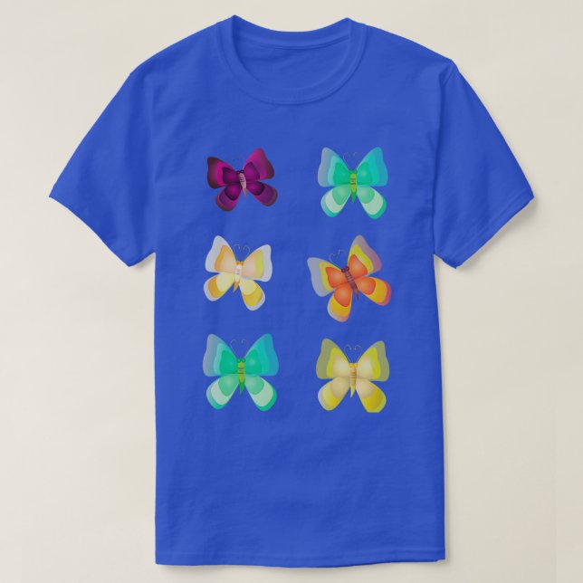 Butterflies Art of zoo T Shirt (Design framsida)