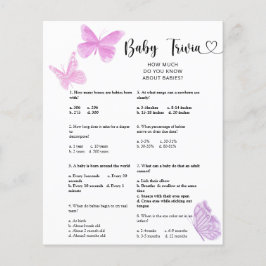 Butterflies - Baby Trivia | Barnstödsspel