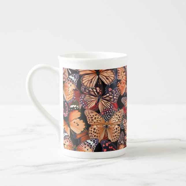 Butterflies Benporslin Mugg (Vänster)
