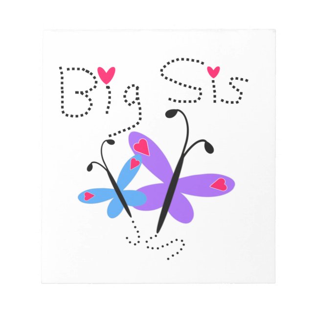 Butterflies Big Syrran Gifts Anteckningsblock (Framsida)