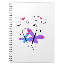 Butterflies Big Syrran Gifts Anteckningsbok Med Spiral