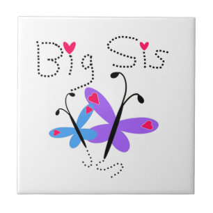 Butterflies Big Syrran Gifts Kakelplatta