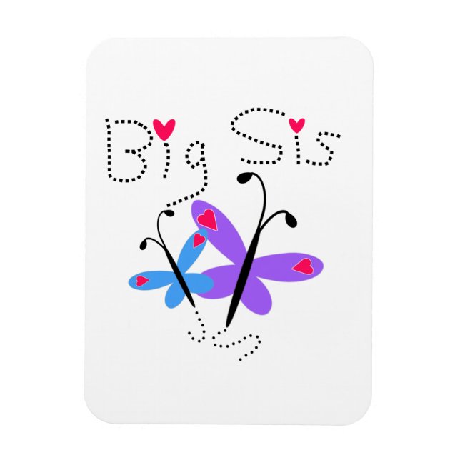 Butterflies Big Syrran Gifts Magnet (Vertikal)