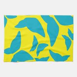 Butterflies Bright Bold Eclectic Kitchen Kökshandduk