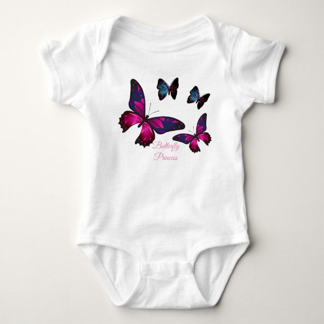 Butterflies, Butterfly Princess T Shirt (Framsida)
