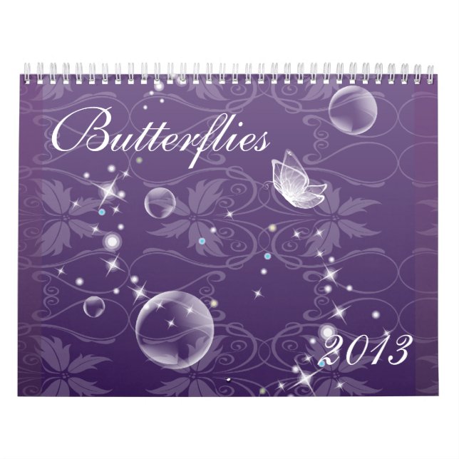 Butterflies Calendar 2013 Kalender (Omslag)