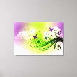 Butterflies Canvastryck