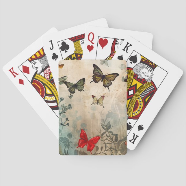 Butterflies Casinokort (Baksidan)