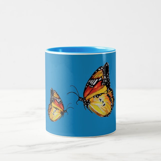 Butterflies Coffee Mugg (Center)